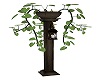 Entrance Lamp and Plant
