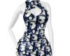 D.IOR Short Dress 4 navy