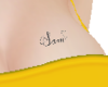 SAM NAME TATTOO