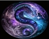 Purple Dragon Moon Chair