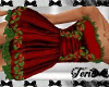 Red Green Holly Dress