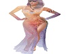 NET PALE DESIGN DRESS