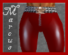 [MA]Muscle PVC Pants RED