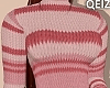 Winter Dress Pink Stripe