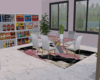 B~ Pink Dinning Table