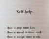 6v3| Self - Help