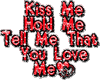 Kiss Me Sparkles Stikers