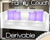 Family Scaler Couch Mesh