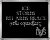 Ice Storm RH Bracer