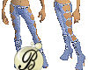 Denim Rocker Chick Pants