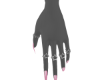Stars Nails Pink