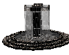 black fountain