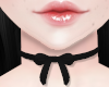 ✮ Black Bow Choker