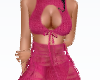 pink knit dress