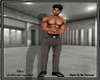 Straight Pants Brown