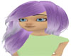 Long light purple hair