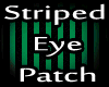 Striped Green Eyepatch
