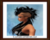 (Lu)HAIR BLACK MOHAWK