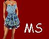 MS Lacey Blue Dress