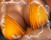Top bikini orange