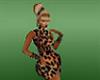 *BJ*Cheetah Mini Dress