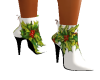 Holly Xmas ankle boots