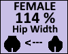 Hip Scaler 114% Female