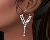 W! Diamond Earrings