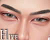 <Hv> Black Eyebrows V.3