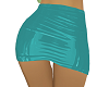 R/L Teal Latex Skirt