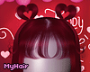 amaya + bangs burgundy