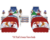 ~DL~Xmas Twin Beds