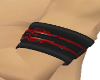 red black arm bandss