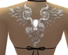 Winged Skull  tat