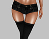 Black Jean Shorts RL