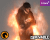 Orange Fire Aura