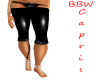 BBW Black Capri's PVC