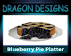 DD Blueberry Pie Platter
