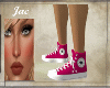 J~CHUCKIES SNEAKERS PINK