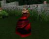 ballo gown clara rosso
