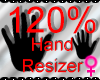 *M* Hand Scaler 120%