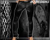 MJ*Black leather pants