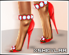 $ Diamond Heels | red