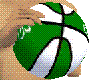 green/white basketball
