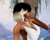 Black w Blonde Tips