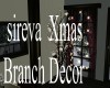 sireva Xmas Branch Decor