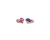 UK + USA Finger Heart