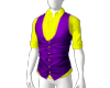 Purple Yellow No Tie