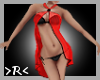 >R< Red Covered Bikini