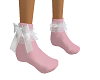 Kid's Pink/White Sock